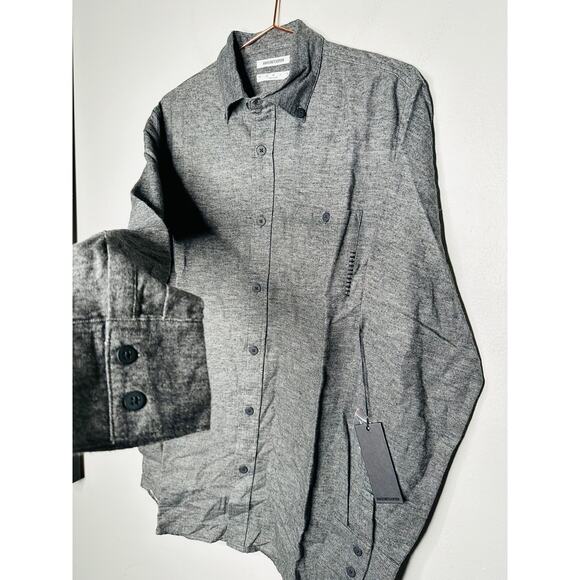 ONE TEASPOON Black Classic Ace Shirt Button Front Denim Shirt NWT Size Small - Picture 7 of 9